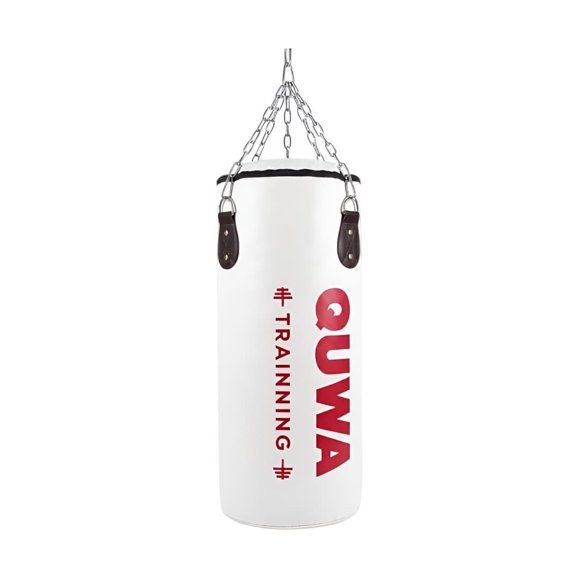 Saco de Boxeo Profesional Quwa Blanco 80 cm