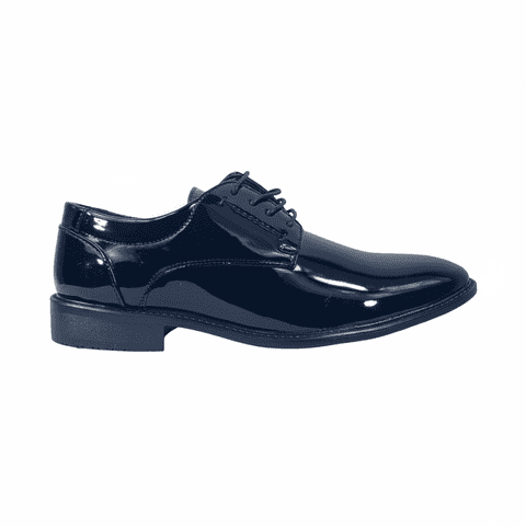 Zapatos Formales Unisport Negro Charol Hombre | 9028-20 - Talla 42