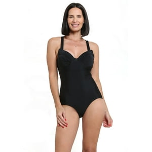 Samia - Traje De Baño Reductor Negro M