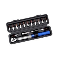 Magideal - Juego De Llaves Dinamométricas Para Bicicleta, Herramienta De Reparación De Bicicletas, Llave Manual De 1/4 Pulgadas, 16 Uds., Para Vehículos Pequeños