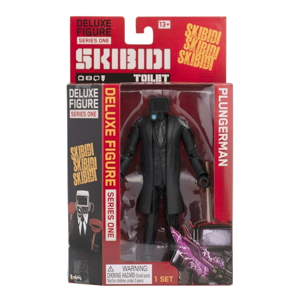 Figura Coleccionable 15 Cm Plungerman Skibidi Toilet