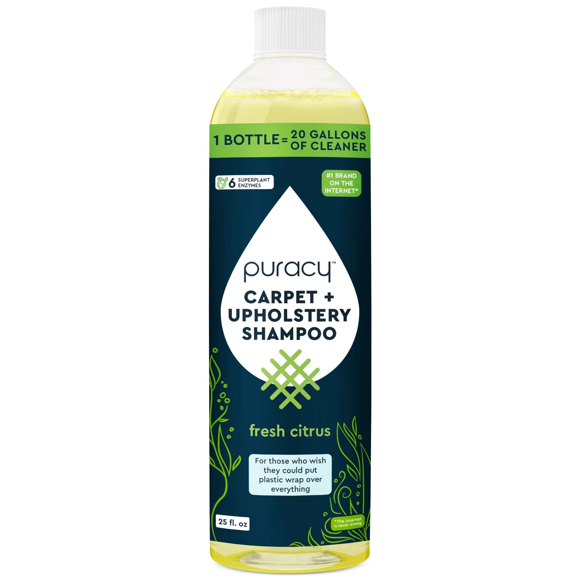 Puracy - Detergente Limpiador De Alfombras Professional 750 Ml