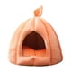 thumbnail image 1 of Cueva Cama Para Mascotas Tienda Para Perros Antideslizante Gatos Casa Cálida Para Cachorros Pequeños Y Medianos Naranja 35x35x35cm, 1 of 5