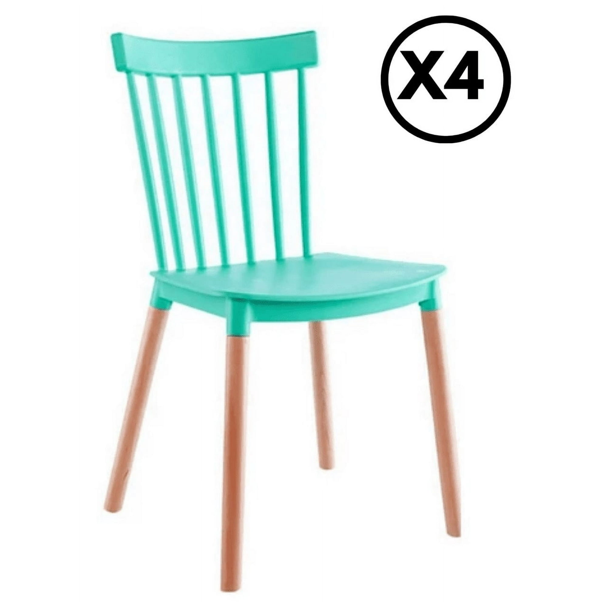 Moadchile - Pack 4 Sillas Windsor Mentas