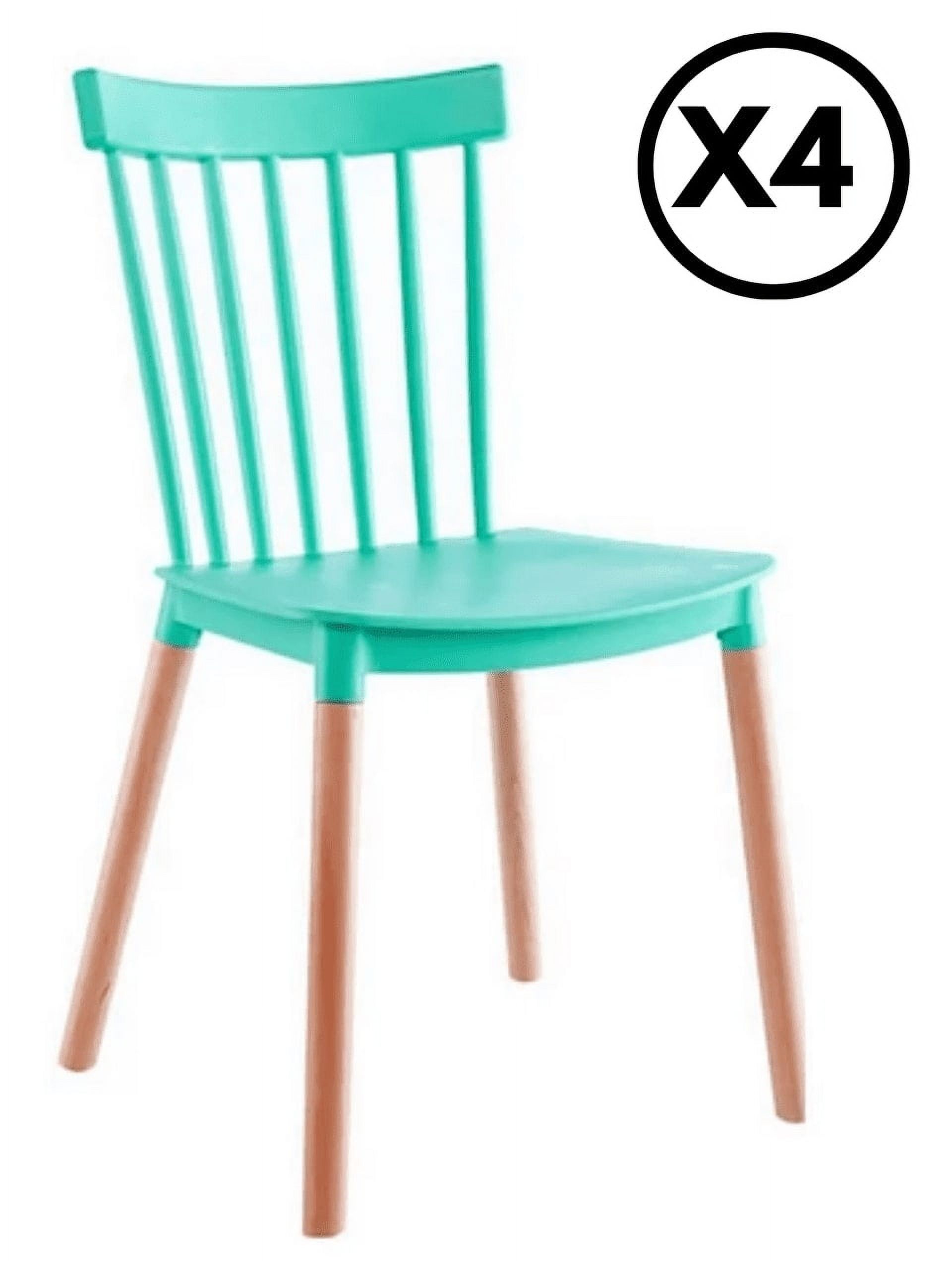 Moadchile - Pack 4 Sillas Windsor Mentas
