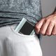 thumbnail image 4 of Cartera con bolsillo frontal con clip para billetes Travelambo, fibra de carbono, 4 of 9