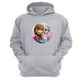 thumbnail image 1 of Polerón Canguro Elsa Y Anna Gris Claro Talla M Unisex, 1 of 1