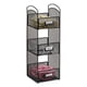 thumbnail image 1 of Organizador Safco Onyx Torre de Malla 3 Compartimentos Acero Negro, 1 of 3
