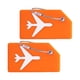 thumbnail image 1 of 2 Etiquetas De Equipaje Para Maletas Con Nombre, Tarjeta De Identificación, Etiqueta De Maleta Portátil Naranja, 1 of 5