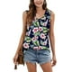 thumbnail image 1 of Polera Sin Mangas Escote en V multicolor M, 1 of 5