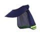 thumbnail image 2 of Casco De Seguridad Con Ala Ancha, Parasol, Transpirable, Para Actividades Al Aire Libre, Protector De Cuello, Color Azul Y Negro, 2 of 5