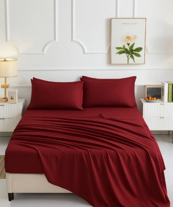 Atlas - Sábanas 1.5 Plazas Burdeo