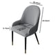 thumbnail image 5 of Fundas elásticas para sillas de comedor, reutilizables, lavables, de licra suave, para sillón inclinado, curvas, para el hogar, para mesa de comedor, gruesas y elásticas., 5 of 8