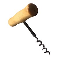 Disparo - Abridor De Vinos Estilo Helicóptero Mango De Madera 10 Cm