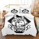 thumbnail image 1 of Gamer Gamepad Handle Gaming Print Quilt Duvet Cover Set Bed Linen Super 3-Piece Bedding Set, 1 of 4