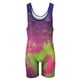thumbnail image 2 of Singlet Matman The Splatter para Hombre, Morado, Talla S, 2 of 4