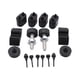thumbnail image 1 of Kit de tapón de goma para ajustadores de capó, reemplaza a los accesorios de reparación para automóviles, fácil de instalar, conjunto Eb-p00001 para, 1 of 5
