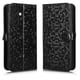 thumbnail image 2 of Funda Cartera Lunares Samsung Galaxy A37 5G con Tarjetero, Correa y Soporte Negro, 2 of 6