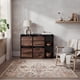 thumbnail image 2 of Mueble Organizador Negro con 4 Canastos de Tela Harslov, 2 of 7