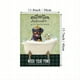 thumbnail image 1 of 1pc Established Rottweiler Dog in Bathtub Bath Soap Canvas Print - Retro Wall Art for Home Decor - Perfect for Bedroom, 1 of 5