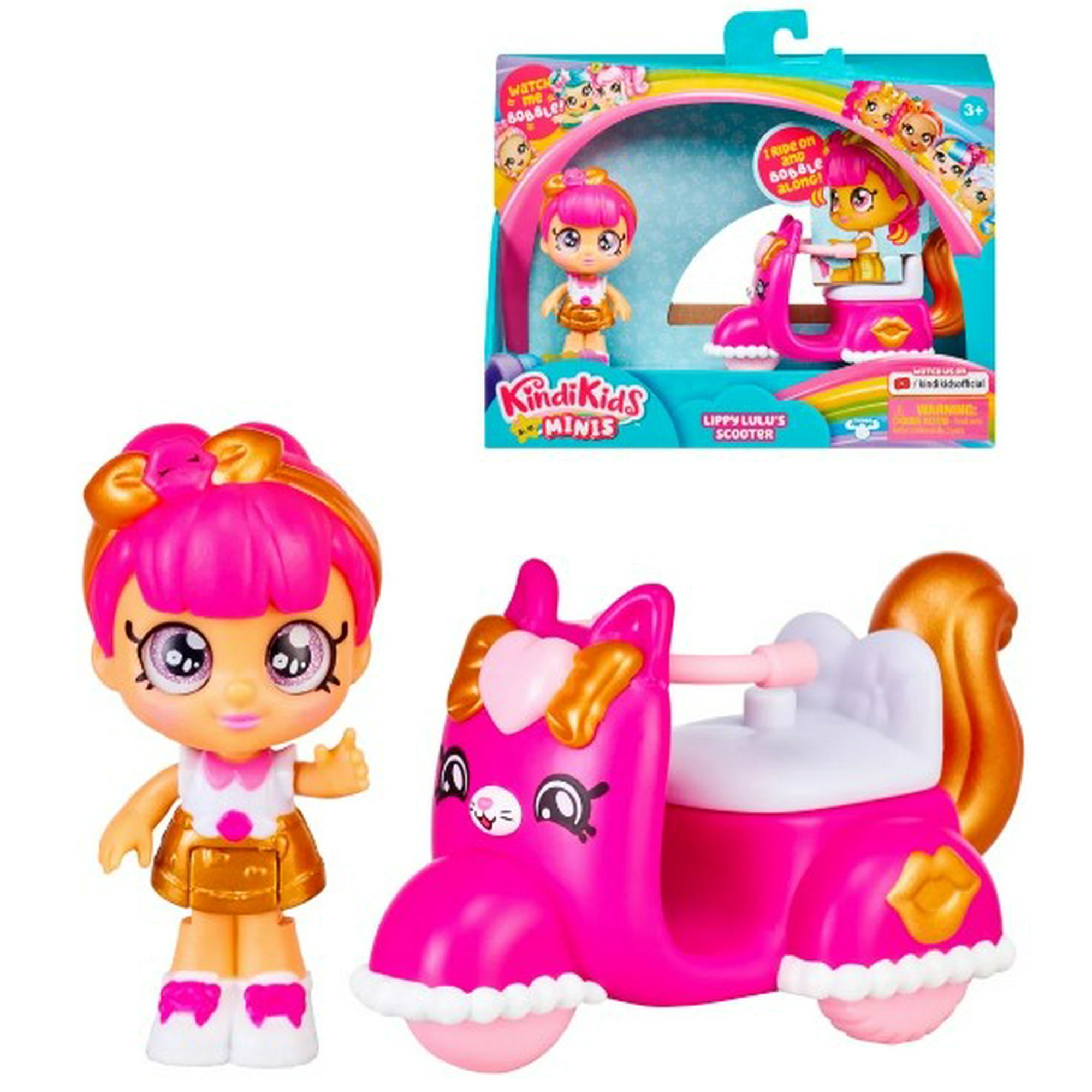 Fast Moose - Kindi Kids S1 Mini Vehiculo C Muneca