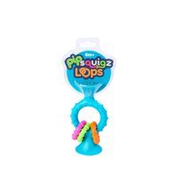Fat Brain Toy Co - Pipsquigz Loops Sonajero Sensorial, Mordedor Para Bebe