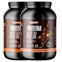 Gohard - Pack Proteinas Vegetales 2Kg Total 66Sv Dulce De Leche-Chocolate Avellana