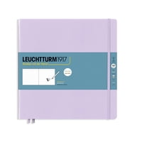 Cuaderno De Bocetos Leuchtturm1917, Tapa Dura Cuadrada, Color Lila, 112 Páginas