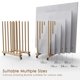 thumbnail image 2 of Estantería de Arte UNZERO de Madera con Ruedas Giratorias para Lienzos, 2 of 9