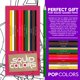 thumbnail image 4 of Set de 12 lápices de colores Squid Colors de Pun Labs, 4 of 7