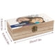 thumbnail image 2 of Efectos Secundarios Comunes Caja Organizadora de Madera Rústica - Caja Decorativa Multifuncional para Escritorio, Hogar, Oficina, Joyas y Manualidades, 2 of 6