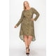 thumbnail image 5 of Vestido Con Estampado De Guepardo Y Cuello Redondo, 5 of 5