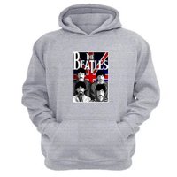 Genérico - Polerón Canguro The Beatles Gris Claro Talla S Unisex