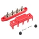 thumbnail image 3 of Bloque De Distribución De Energía Bloque De Terminales De Barra Colectora Para Cableado Solar De Automóvil M8 Rojo, 3 of 3