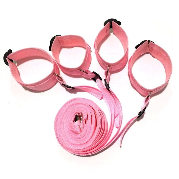 1pc BDSM Sex Bondage Set for Couples - Includes Handcuffs, Ankle Cuffs, and Restraints - Enhance Your Sexual Experience with Erotic Bondage Bed Games
