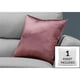 thumbnail image 5 of Almohada Monarch Specialties I 9338 45x45 cm Poliéster Rosa, 5 of 8