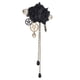 thumbnail image 2 of Broche Steampunk Con Cadena De Borlas, Broche De Flor Rosa Para Sombrero, Vestido, Negro, 2 of 3