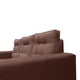 thumbnail image 3 of Sofá Seccional Antu 3 Cuerpos Chenille Tipo Lino Cafe, 3 of 5