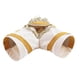thumbnail image 1 of Hamster Hideout Hábitat Portátil Túnel De Conejillo De Indias Para Mascotas Pequeñas Hurón Rata L Amarillo, 1 of 3