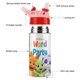 thumbnail image 3 of Fiesta de palabrasBotella de Agua con Tapa Pop Top de Un Toque, Acero Inoxidable, a Prueba de Fugas, para Deportes, Botella Infantil rosa 12 oz, 3 of 6
