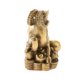 thumbnail image 4 of Figura Decorativa De Doce Animales Chinos De Latón Puro, Amuleto De La Suerte, Cabra, 4 of 5