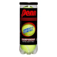 Pelotas De Tenis Penn Championship De Fieltro Extra Resistentes, 6 Latas, 18 Pelotas