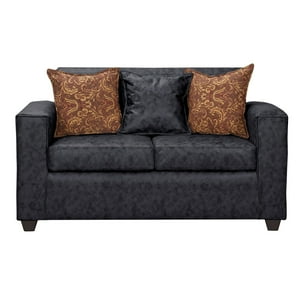 Black Factory - Sofa 2 Cuerpos Ezeiza Negro