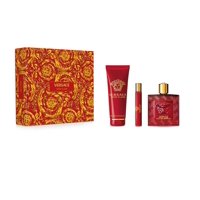 Perfume Gianni Versace Eros Flame Casem Para Hombre, 100 Ml, 3 Unidades