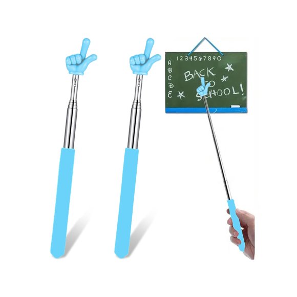 Puntero telescópico Kamwuld 21‑67 cm Azul cielo (2 unidades)