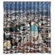 thumbnail image 1 of Cortina de ducha con ganchos para baño, diseño de la escena de Florencia, 66 x 72 pulgadas, 1 of 3