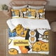thumbnail image 1 of GUDETAMA 3-Piece Bedding Set For Kids Boys Girls Adult Cartoon Warm Cute Fashion Holiday Present Gift Bed Sheets, 1 of 5