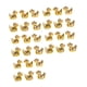 thumbnail image 2 of Juego De 30 Mini Patos De Resina Dorados Para Estantería De Sala De Estar Y Hogar., 2 of 5