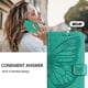 thumbnail image 5 of Funda cartera mariposa para iPhone 17 Pro con soporte y ranuras para tarjetas Verde, 5 of 5
