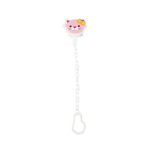 Cadena Para Chupete, Fucsia, Pumucki